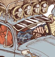 Mossy Giant - Tekenfreak en cannabisfan