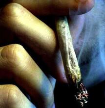 33 people collapse on busy street after smoking synthetic cannabis.