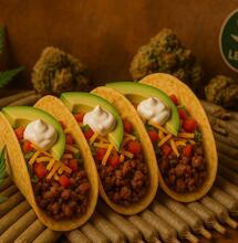 Hajowe Tacos: przepis na imprezową przekąskę z THC
