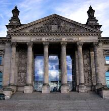 Historischer Moment im Bundestag