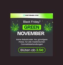 „Green November“: DoktorABC senkt Kosten für Cannabis-Patient:innen