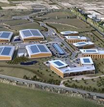 CGI of Science Innovation and Research Centre