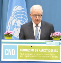 ONU Conferenza droghe: l'Italia di Mantovano ribadisce il "No" a ogni apertura