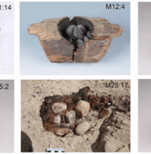 Pipas de madera utilizadas hace 2500 años en China para fumar cannabis.