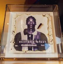 Snoop Dogg: Nedopalky z jointů jako umění