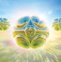 The Orb et David Gilmour : Metallic Spheres In Colour