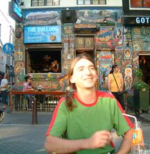 David Merino en Ámsterdam