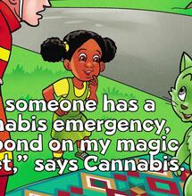 Amerika’s nieuwste superheld: Cannabis the Cat