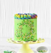 Tarta cannábica de cumpleaños