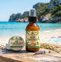 Sole, mare e CBD: il segreto naturale per la protezione e il doposole