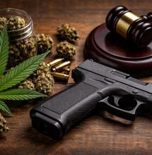 Supreme Court to Weigh Federal Gun Ban for Marijuana Users