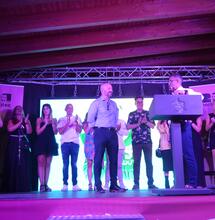 Equipo de Hortitec con Nacho Vidal