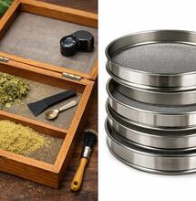 Kief Screening and Collecting Crystals