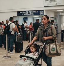 Decomisan cannabis medicinal a familias mexicanas en Aduana