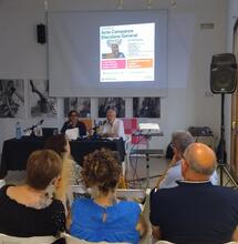 Javier Miravete y Antonio Montiel en la campaña electoral