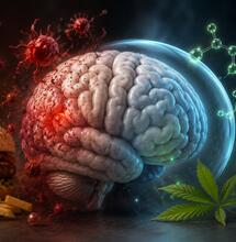 CBDA: cómo frena el daño cerebral por dietas grasas