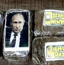 Poetin hasj in Libië aangespoeld