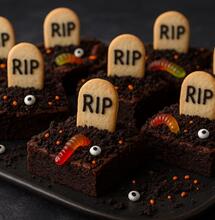 Halloween Cannabis ‘Graveyard’ Brownies Recipe