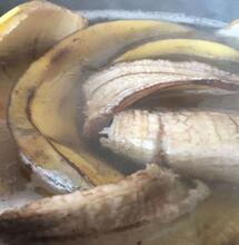 Té de bananas para marihuana