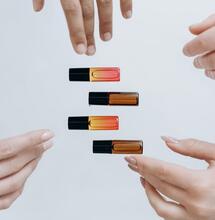 essential oil bottles