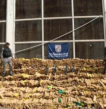 Zo ziet 50 ton cannabis er uit 