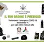 Crystalweed per la Protezione Civile: l'iniziativa benefica