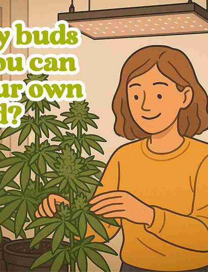 How to grow cannabis at home?