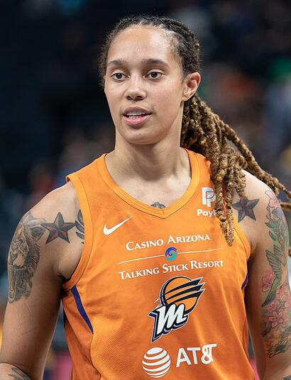 Brittney Griner back home