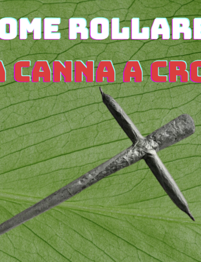 Croce, canna, pasqua, venerdì, santo