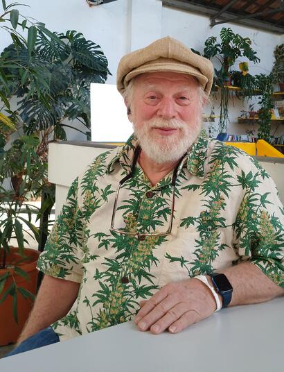 Don Wirtschafter e il Cannabis Museum di Atene in Ohio