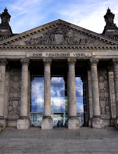 Historischer Moment im Bundestag 