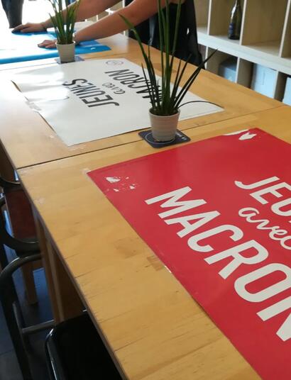 Le mouvement des jeunes macronistes favorable à la légalisation