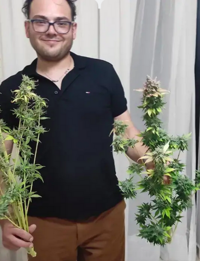 Luciano Muscarella sufre dolor crónico que solo el cannabis pudo aliviar.