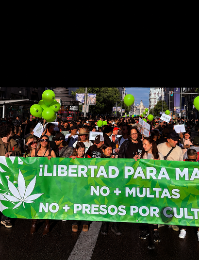 Marcha Mundial de la Marihuana en Madrid 2026