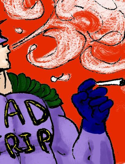 Un nouveau dessinateur cannabique français dans le journal Soft Secrets