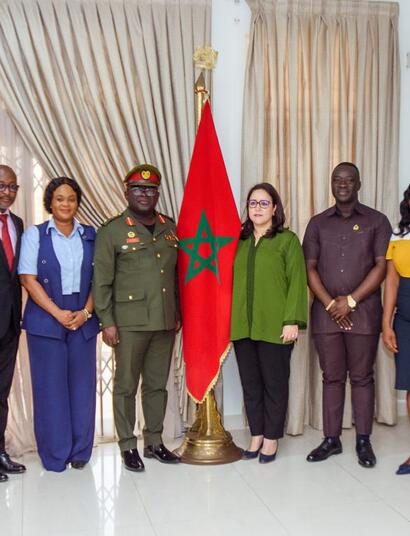 ghana, marocco, incontro, narcotici