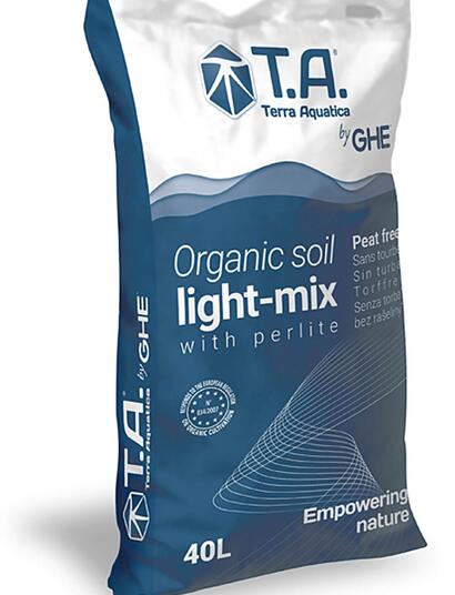 T.A organic soil: light-mix