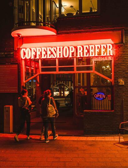 In cities like Amsterdam, marijuana is legal, but consumption should be discreet