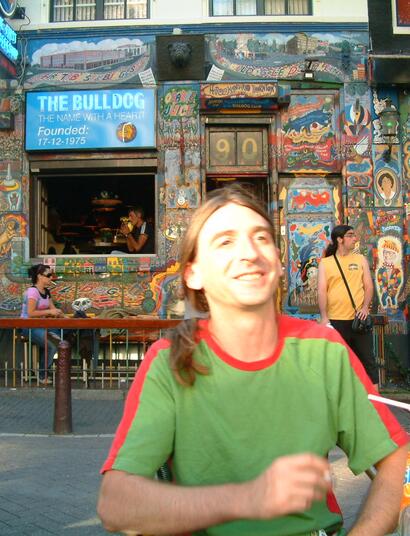 David Merino en Ámsterdam