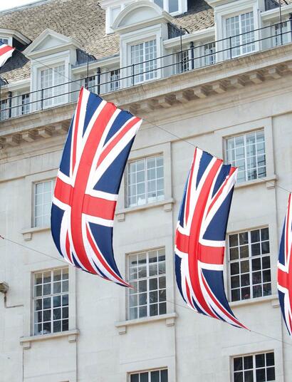 British flags