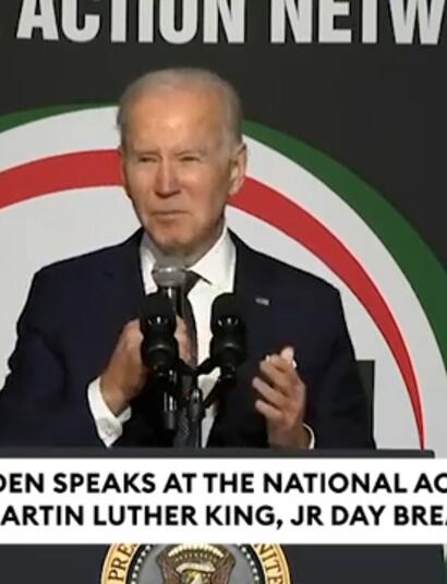 Biden parla della riforma della marijuana al Martin Luther King Day