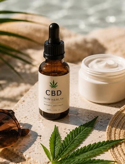 Explore the dermatological science behind CBD and sun exposure, and how topical cannabinoids interact with UV-induced inflammation, redness, and skin stress.