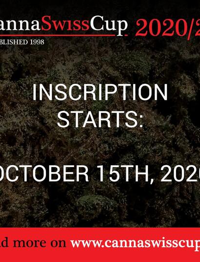 CannaSwissCup 2020/21 - Renouvellement et début de l'enregistrement