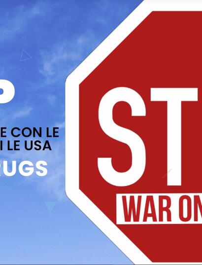 L'immagine della Conferenza sulle Droghe