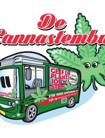 CannaStemBus terug in Den Haag na succesvolle toer door Nederland