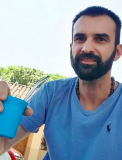 Edgar Martínez, cannabicultor preso por ayudar madres en Paraguay.