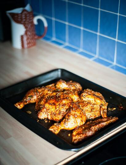pollo al horno