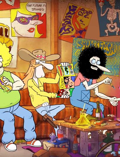 Interview de Courtney Solomon, créateur de la série animée The Freak Brothers