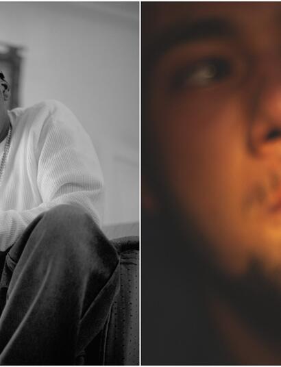 Collage of two Jay-Z photos. 