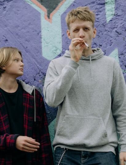 Kids smoking